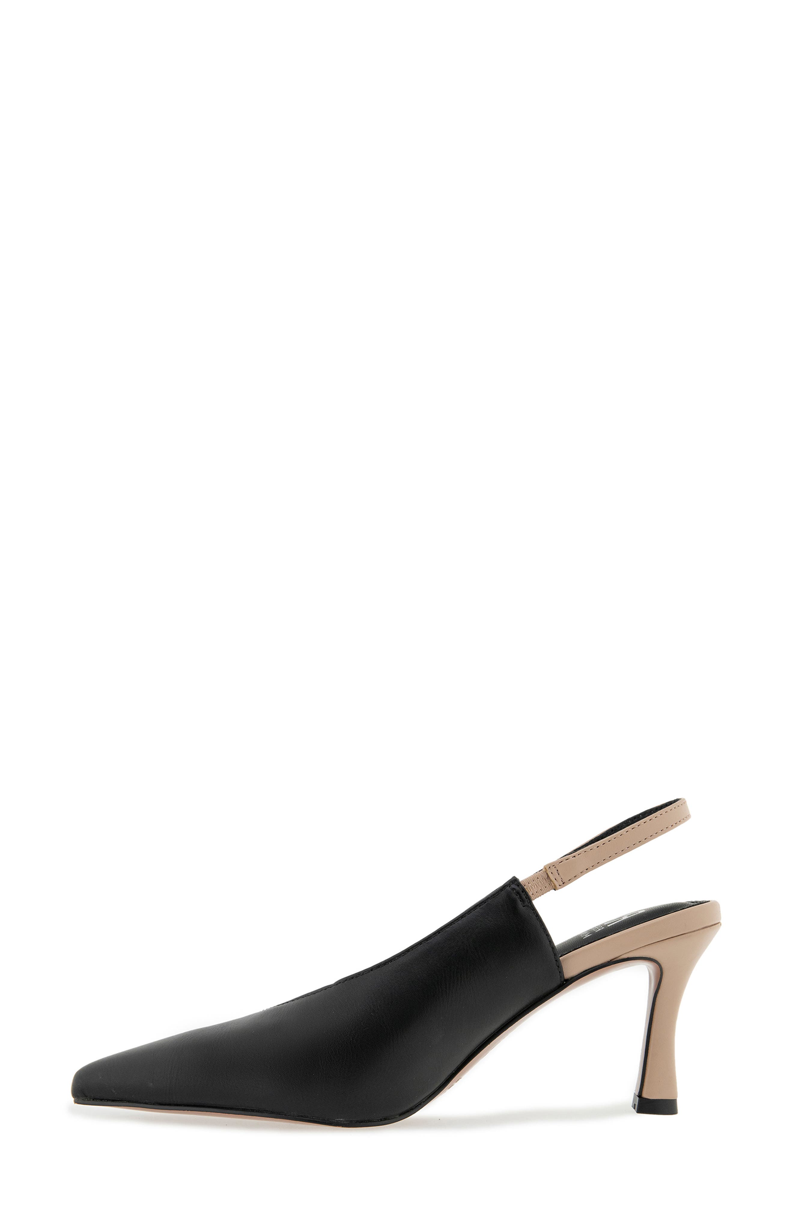 Rebecca Minkoff Tiana Pointed Toe Slingback Pump, Alternate, color, Black