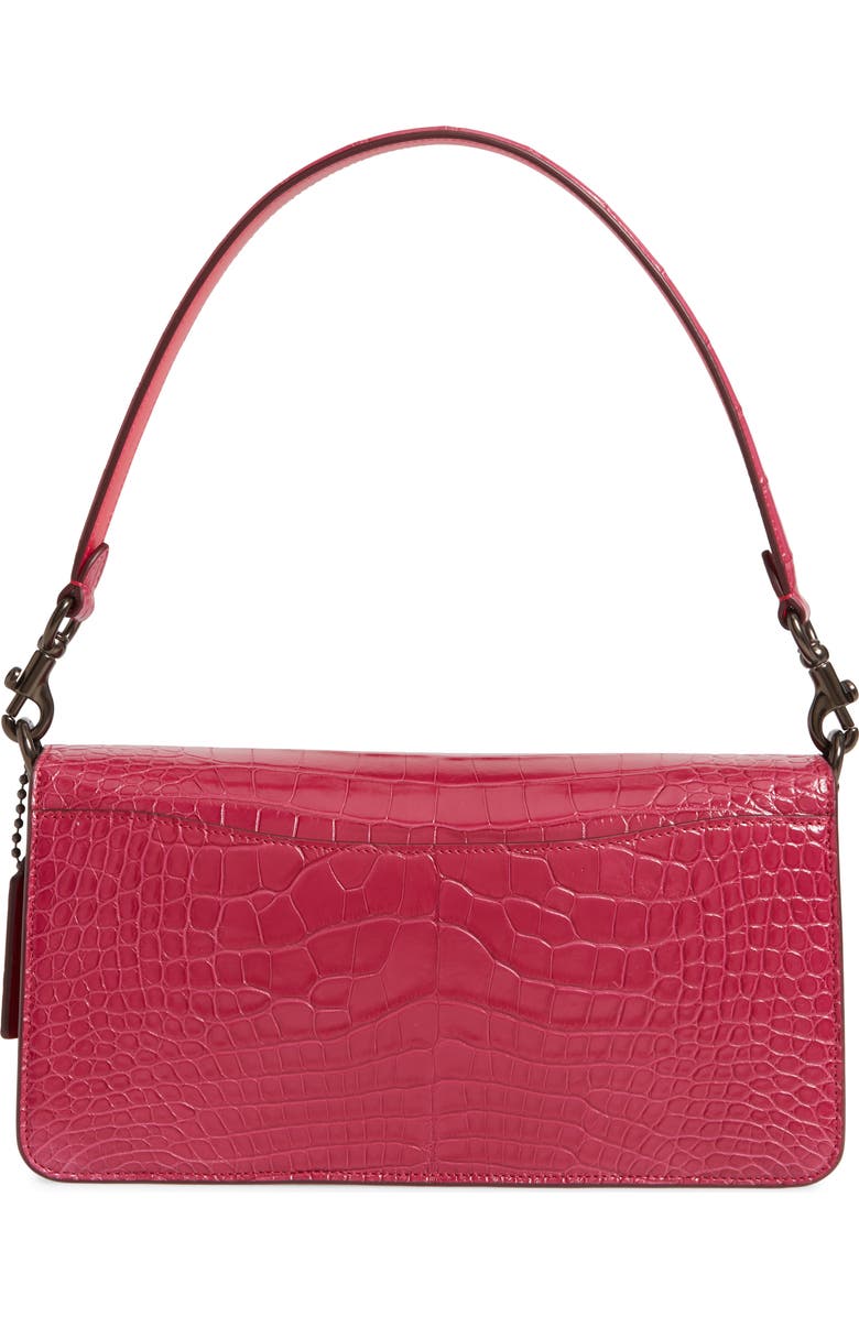 COACH Tabby 21 Genuine Alligator Crossbody Bag, Alternate, color,