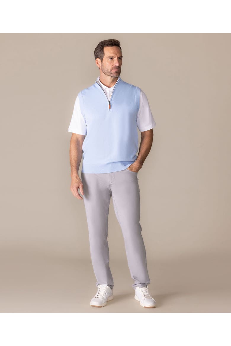 Stormy 1/4 Zip Vest, Alternate, color, Breeze