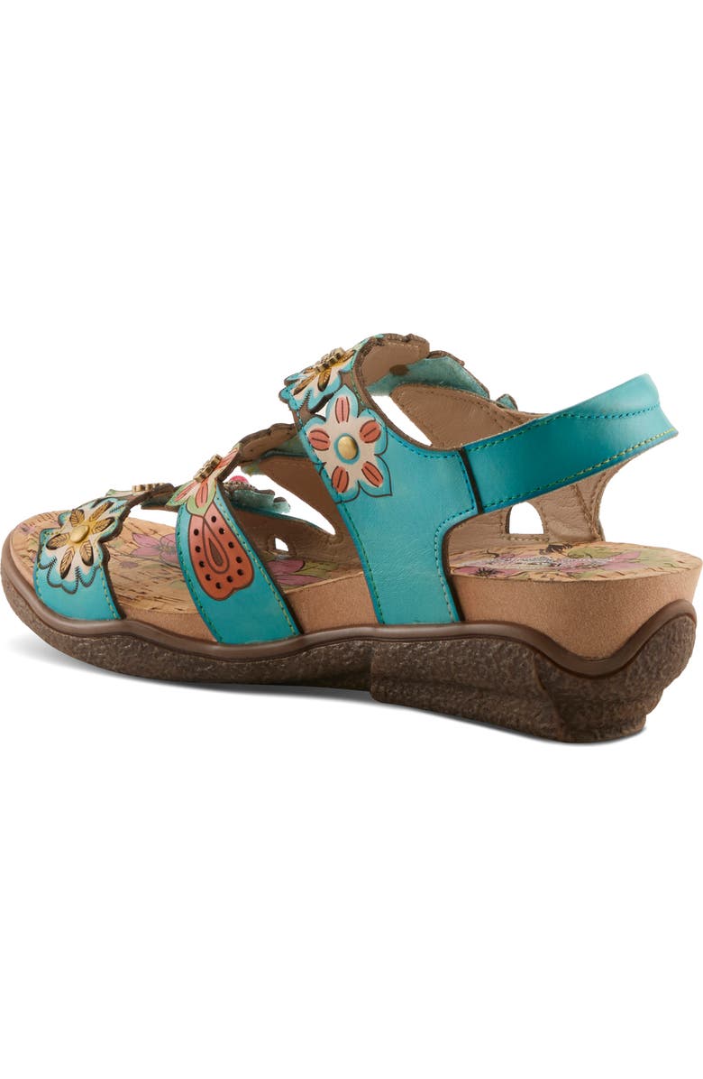 L'Artiste by Spring Step Bethie Ankle Strap Wedge Sandal, Alternate, color,