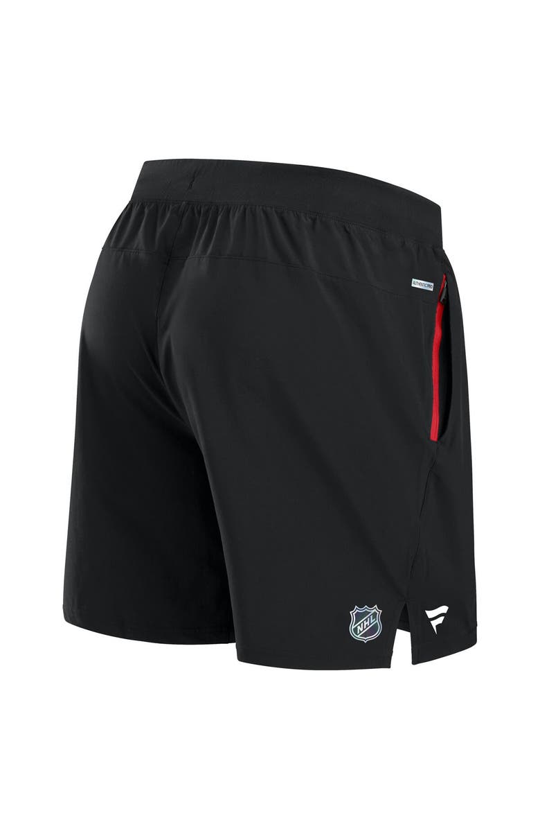 FANATICS Men
s Fanatics Black New Jersey Devils Authentic Pro Rink Performance Shorts, Alternate, color, Black