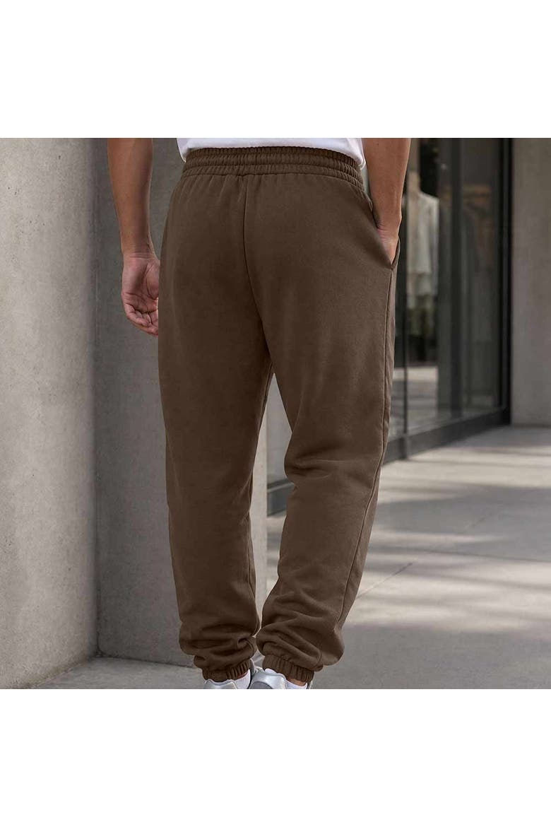 Ghost Midweight Fleece Regular Fit Track Pants, Alternate, color, Walnut