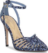 Jessica Simpson Paveri Ankle Strap Pointed Toe Pump