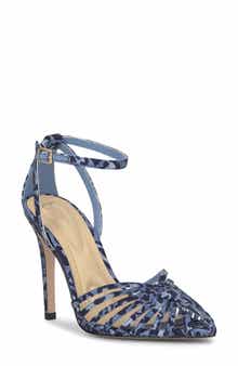 Jessica Simpson Paveri Ankle Strap Pointed Toe Pump