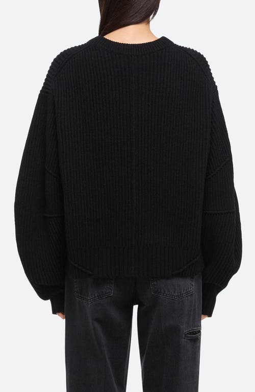 Helmut Lang Layered Bomber Jacket In Black - 001