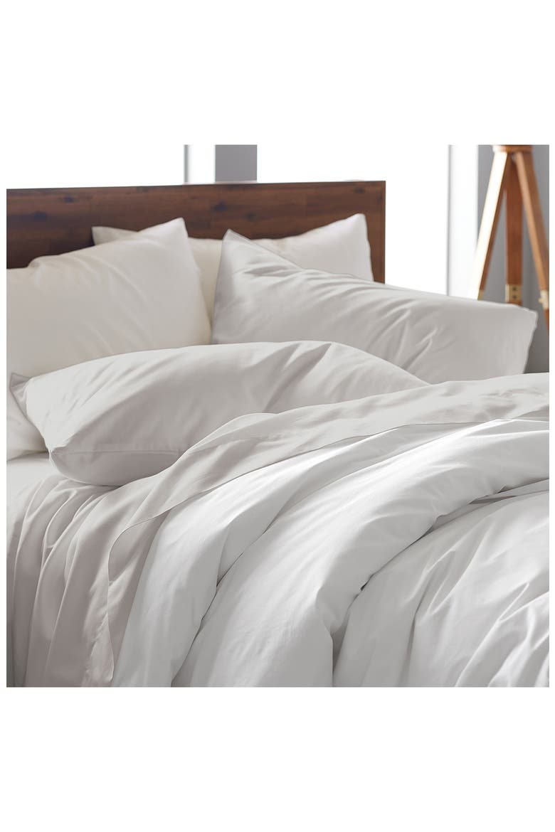 1200 Thread Count Cotton Sateen 4-Piece Sheet Set, Alternate, color, PLATINUM