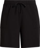 Eileen Fisher Stretch Organic Cotton Drawstring Shorts