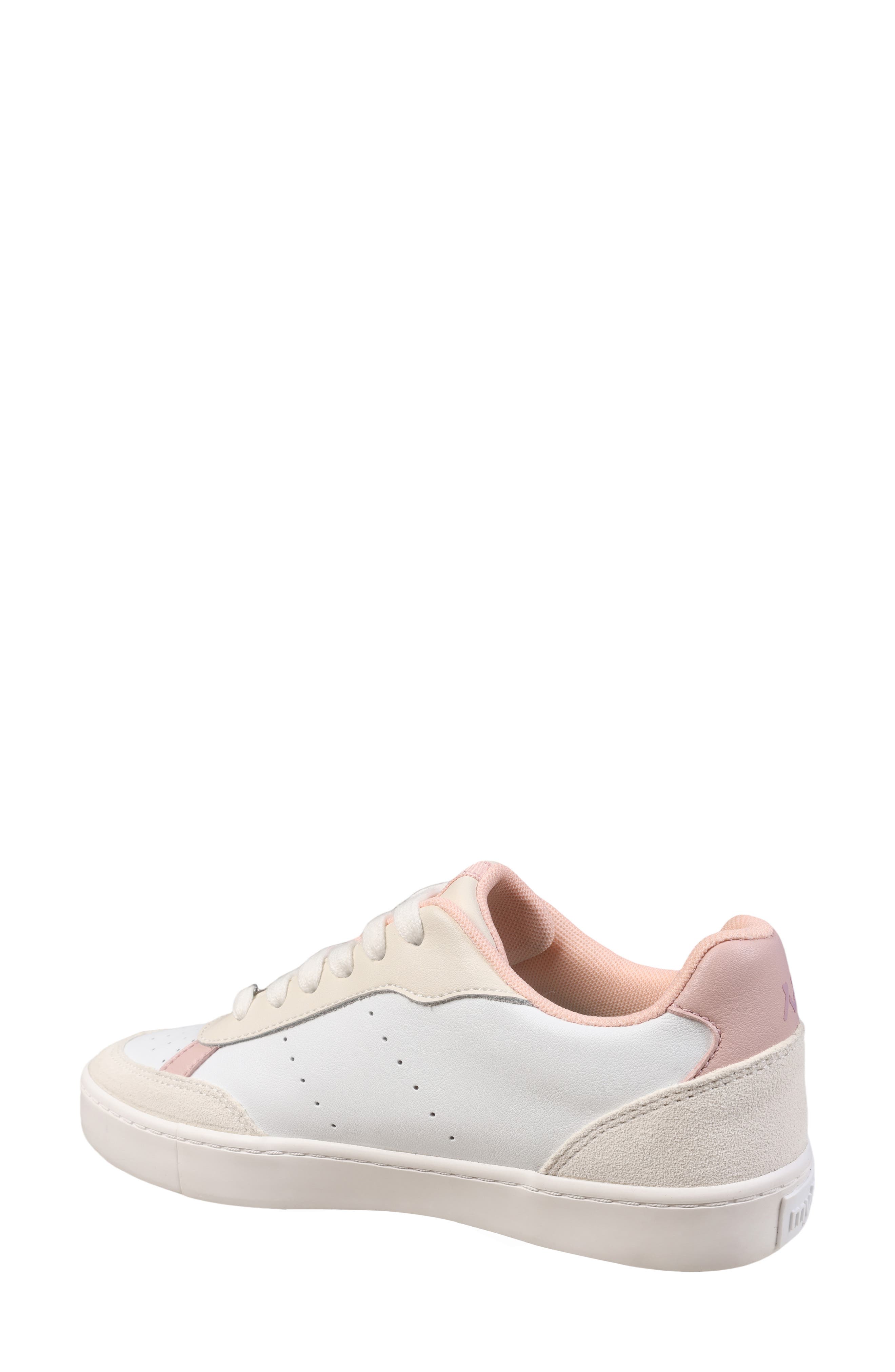 Mykos Diana Low Top Sneaker, Alternate, color, Rose/ White