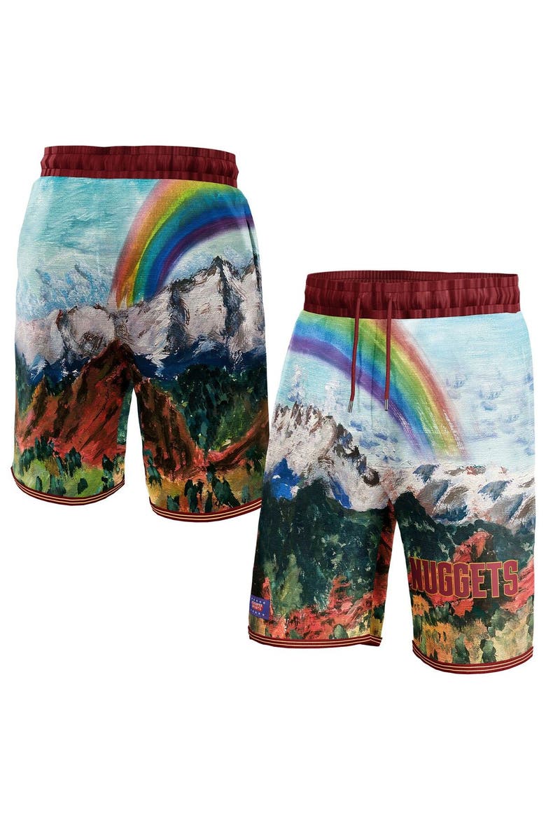 Unisex NBA & KidSuper Studios by Fanatics Blue Denver Nuggets Hometown Shorts, Main, color, Blue