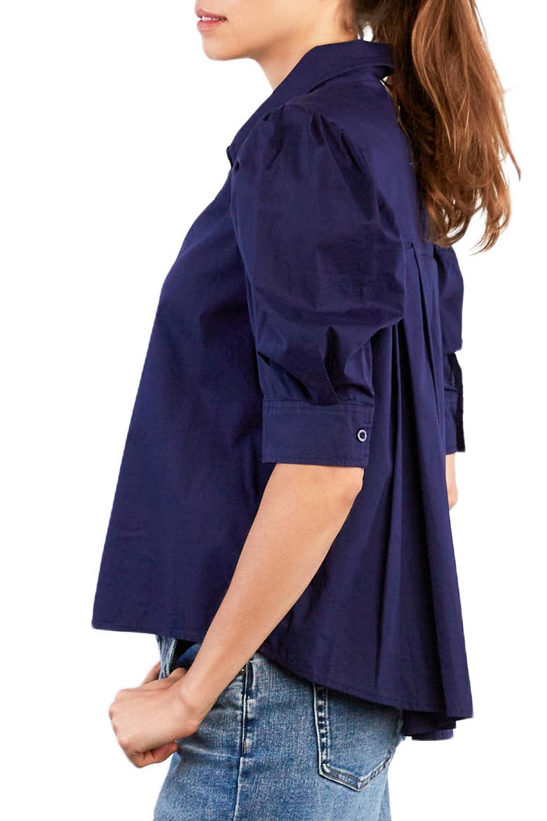 Perfect As Is Shirt, Alternate, color, BLUE ECLIPSE