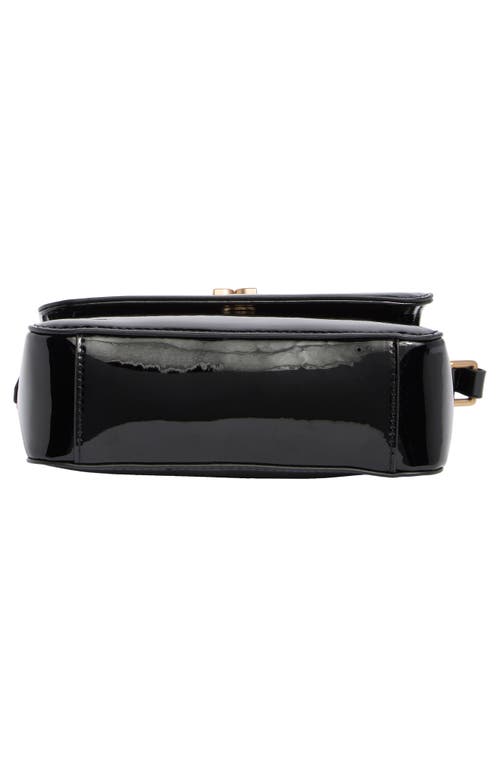 SAM EDELMAN SAM EDELMAN ELCIE BOX PATENT SHOULDER BAG