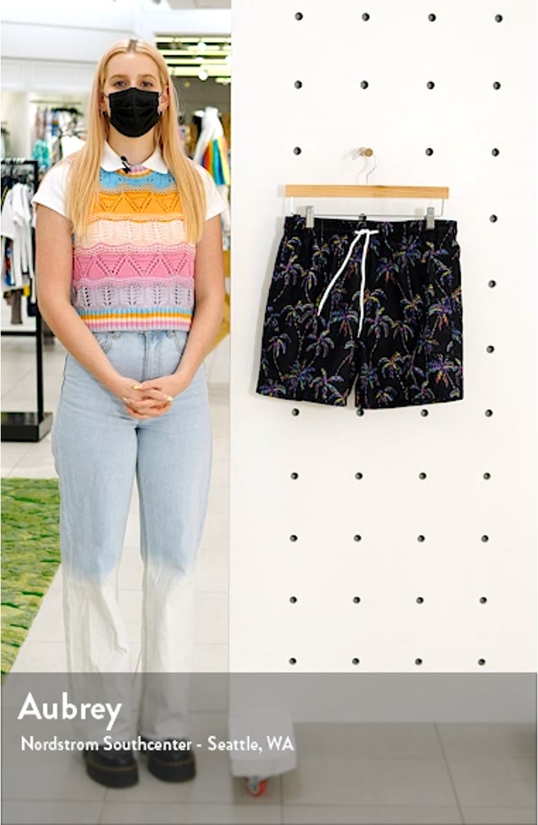 Sano Palm Tree Swim Trunks, sales video thumbnail