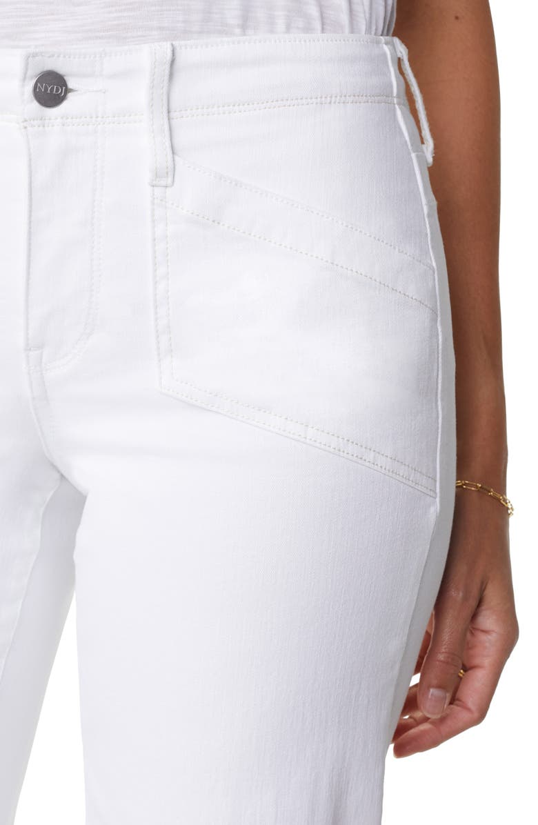 NYDJ Utility High Waist Wide Leg Capri Jeans, Alternate, color,