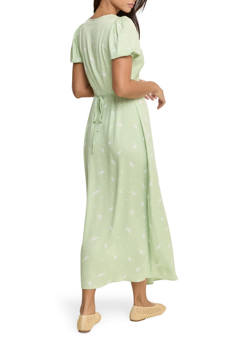 Bellatrix Midi Dress, Alternate, color, GREEN