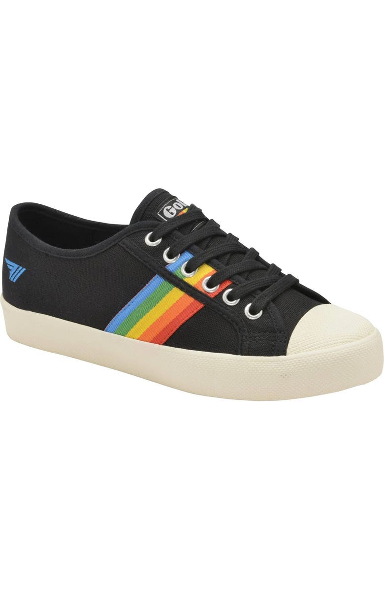 Gola Coaster Rainbow Striped Sneaker, Main, color,