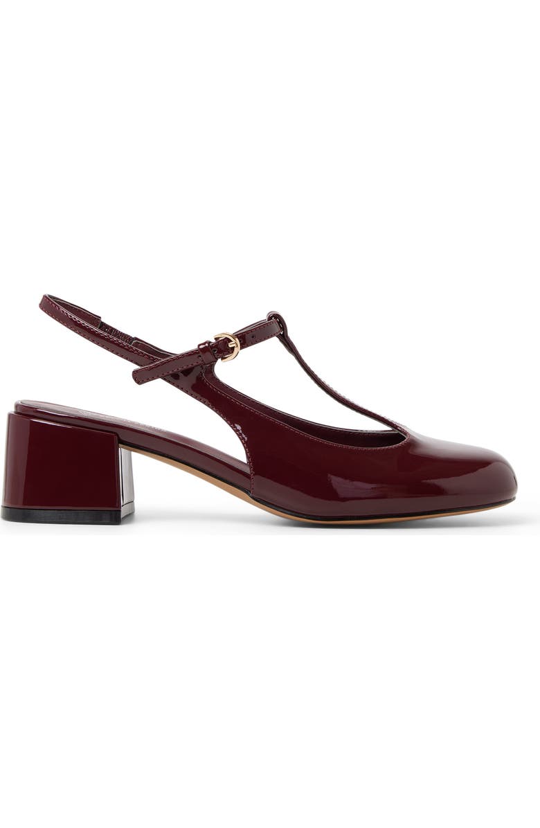 Call It Spring By Aldo Tiiana Slingback T-Strap Pump, Alternate, color, Bordo