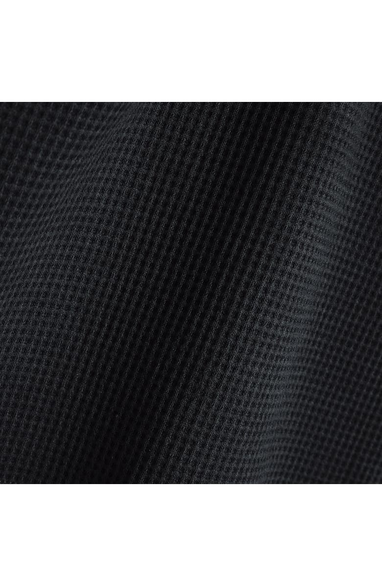 TomboyX Modal Cloud Waffle Bra Top, Alternate, color, Black Beauty