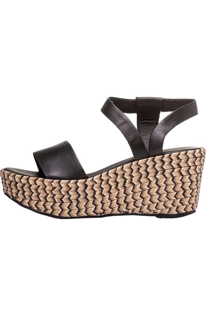 ANTELOPE Kassa Espadrille Platform Sandal, Alternate, color, Black