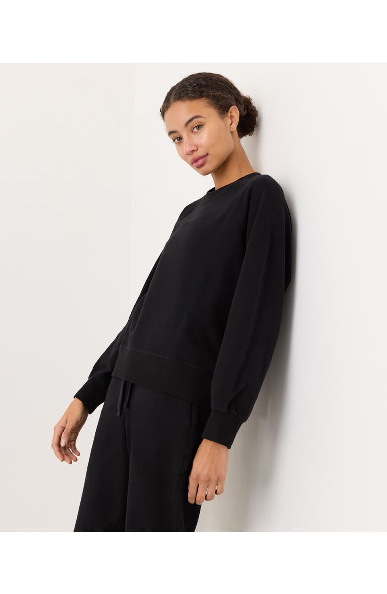 Pact CloudKnit Raglan Crew, Alternate, color, Black