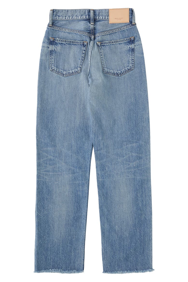 Olivia High Waist Wide Leg Jeans, Alternate, color, BLUE