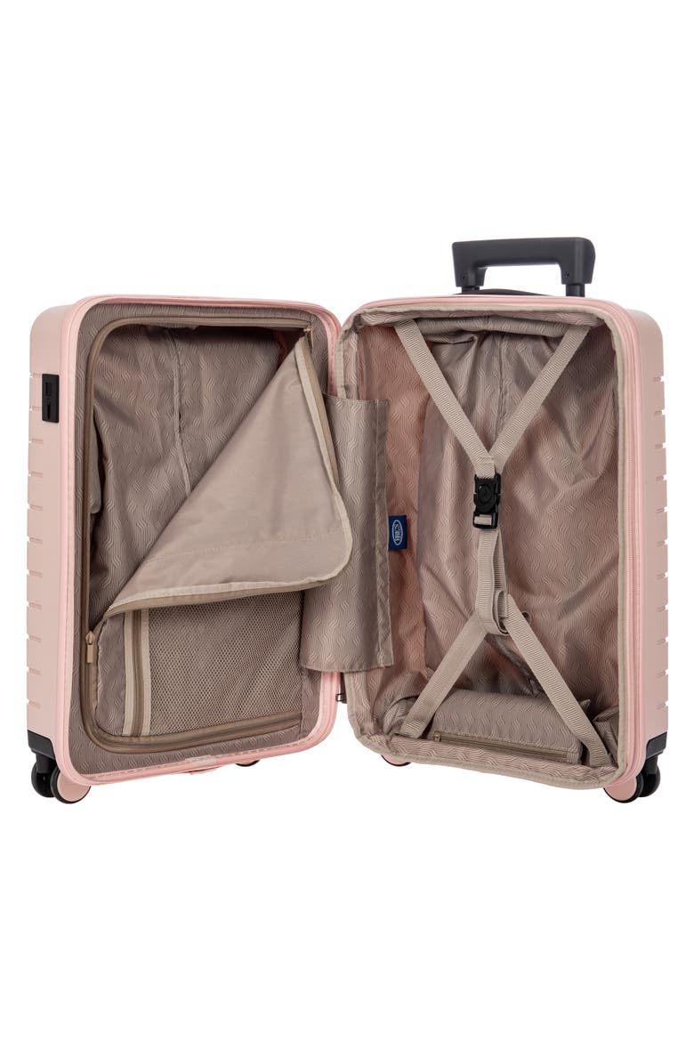 B|Y Ulisse 21 Expandable 21-Inch Spinner Carry-On, Alternate, color, PEARL PINK
