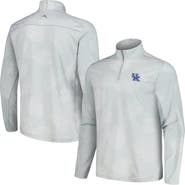Tommy Bahama Men's Tommy Bahama Gray Kentucky Wildcats Delray Frond IslandZone Half-Zip Jacket