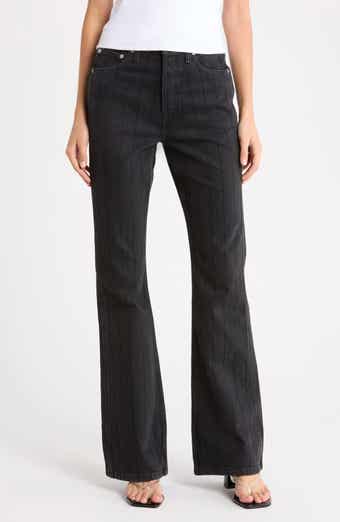 The Riding High Waist Flare Leg Jeans