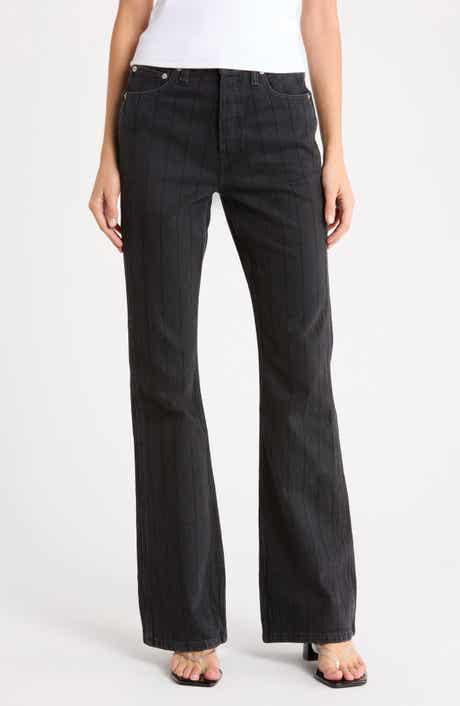 The Riding High Waist Flare Leg Jeans