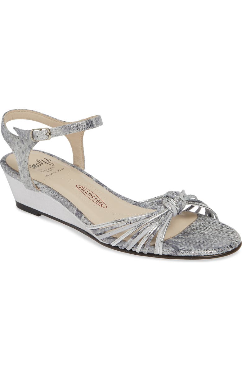 Amalfi by Rangoni Maldive Wedge Quarter Strap Sandal, Main, color,