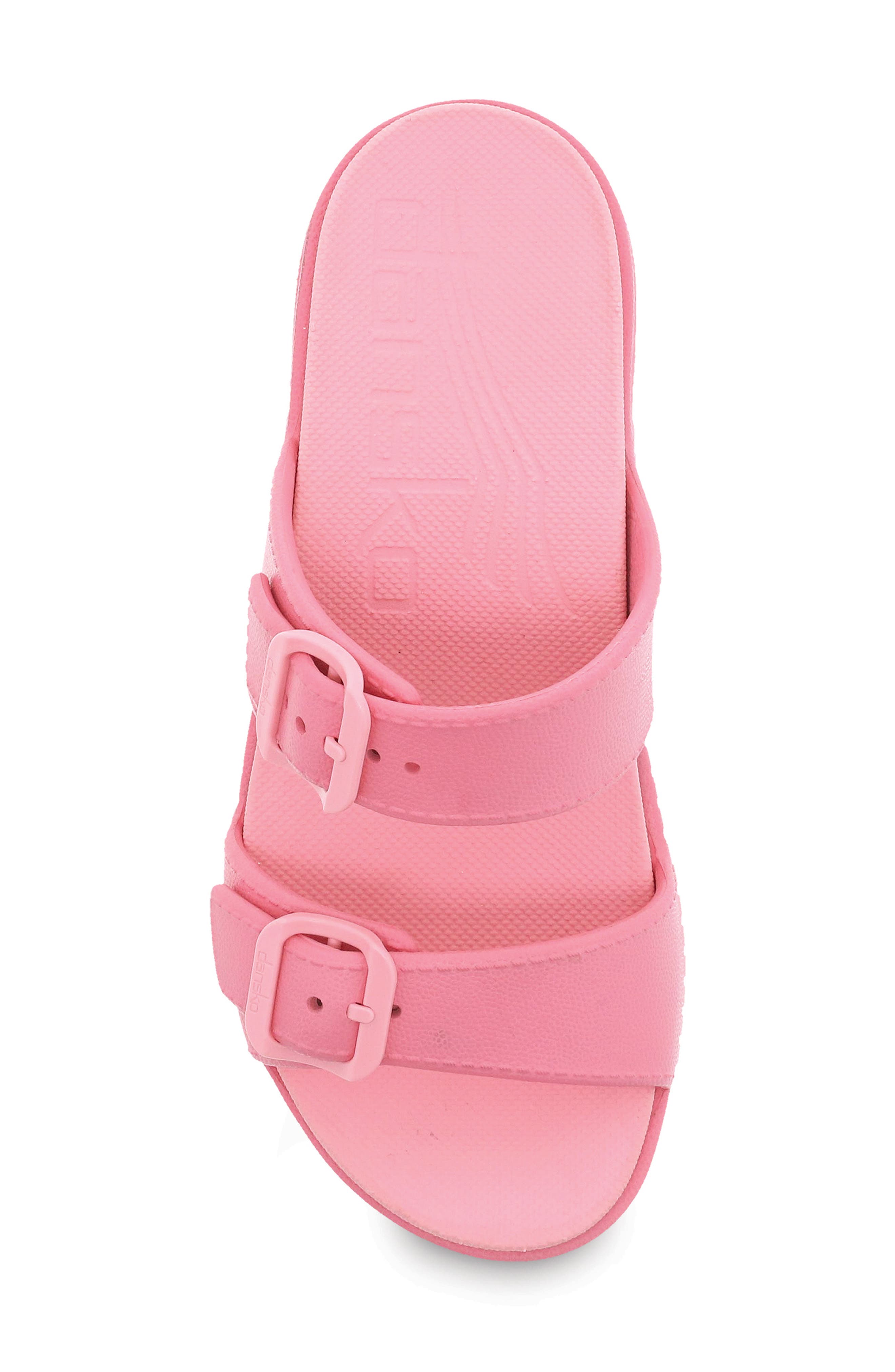 Kandi Slide Sandal, Alternate, color, CORAL MOLDED
