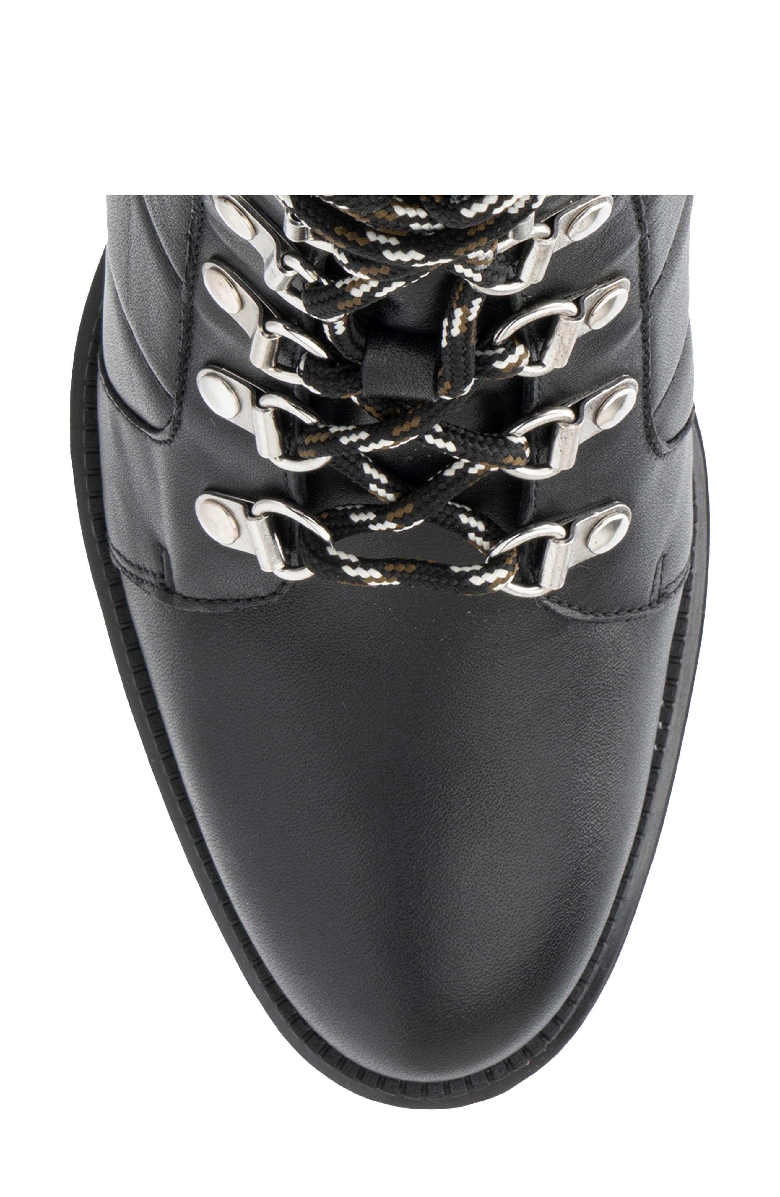 Aquatalia Ivanya Weatherproof Hiker Boot, Alternate, color, Black