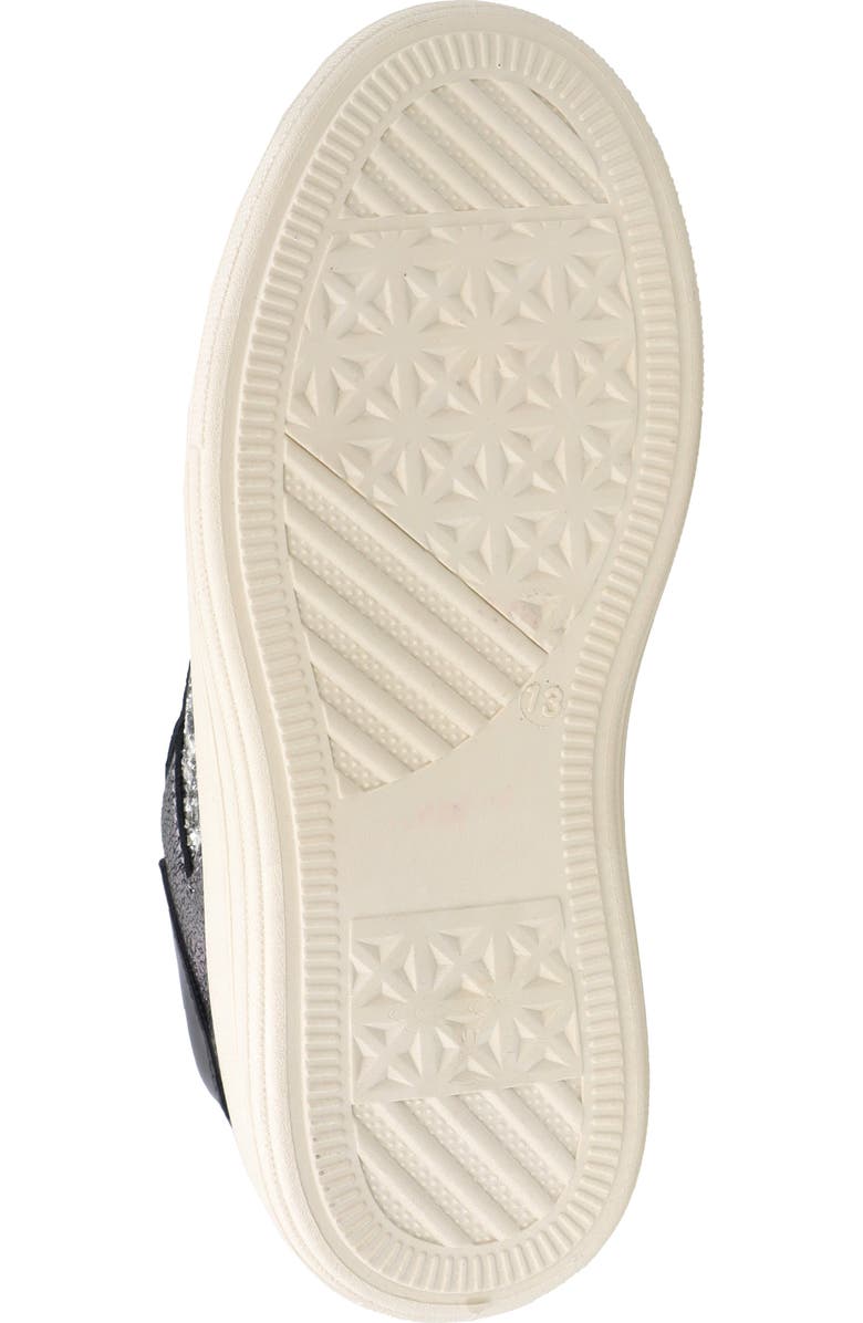 YOKI Kids' Wendy Glitter Sneaker, Alternate, color,
