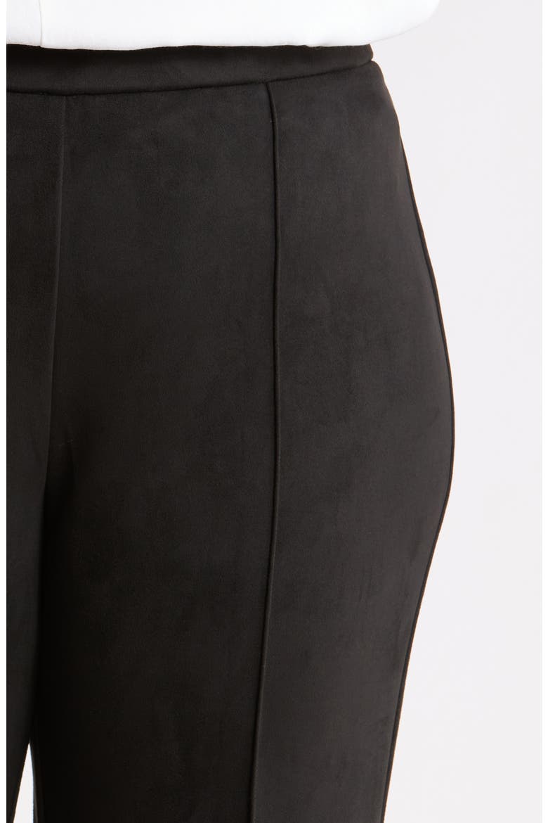 Pintuck Straight Leg Ankle Pants, Alternate, color, ANNE BLACK