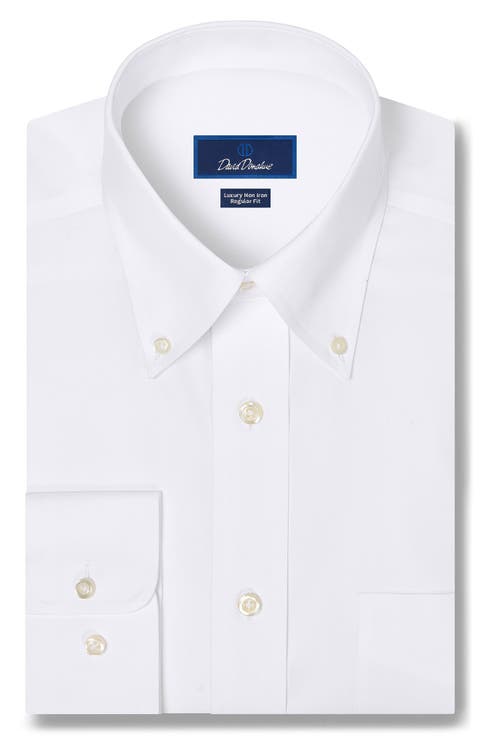 Trim Fit Pinpoint Oxford Non-Iron Dress Shirt