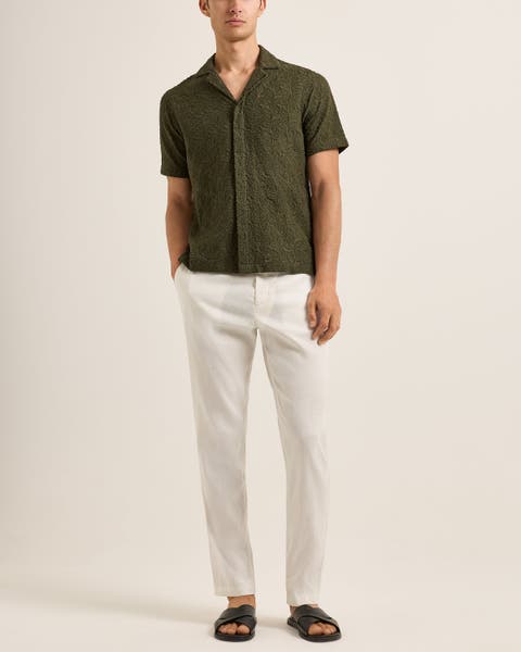 Maitan Broderie Relaxed-Fit Shirt
