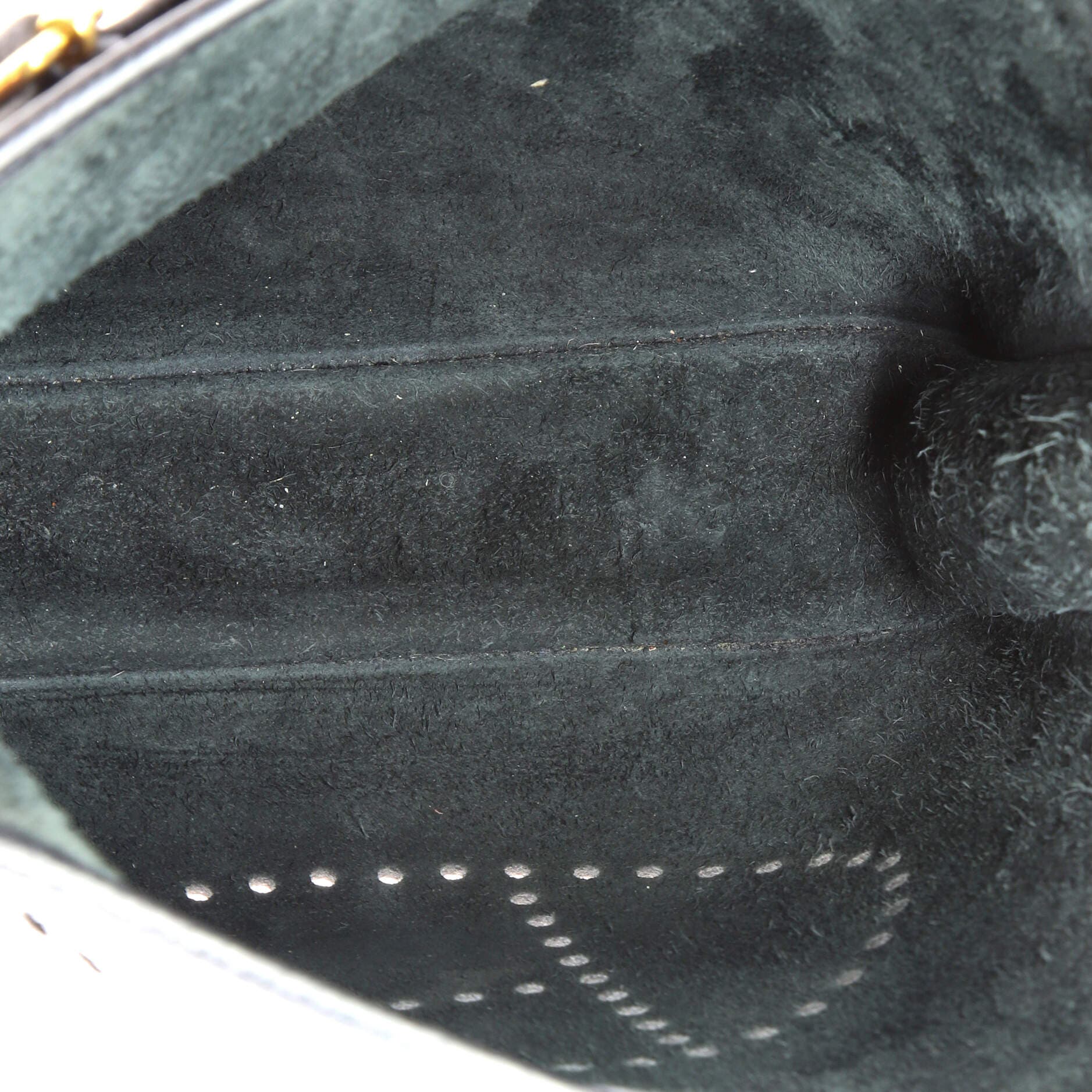 Pre-Owned Hermes Evelyne Bag Gen III Clemence PM, Alternate, color, Noir