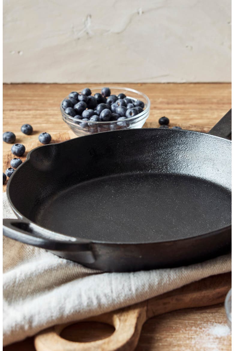 x Bobby Flay 10" Cast Iron Frypan, Alternate, color, BLACK