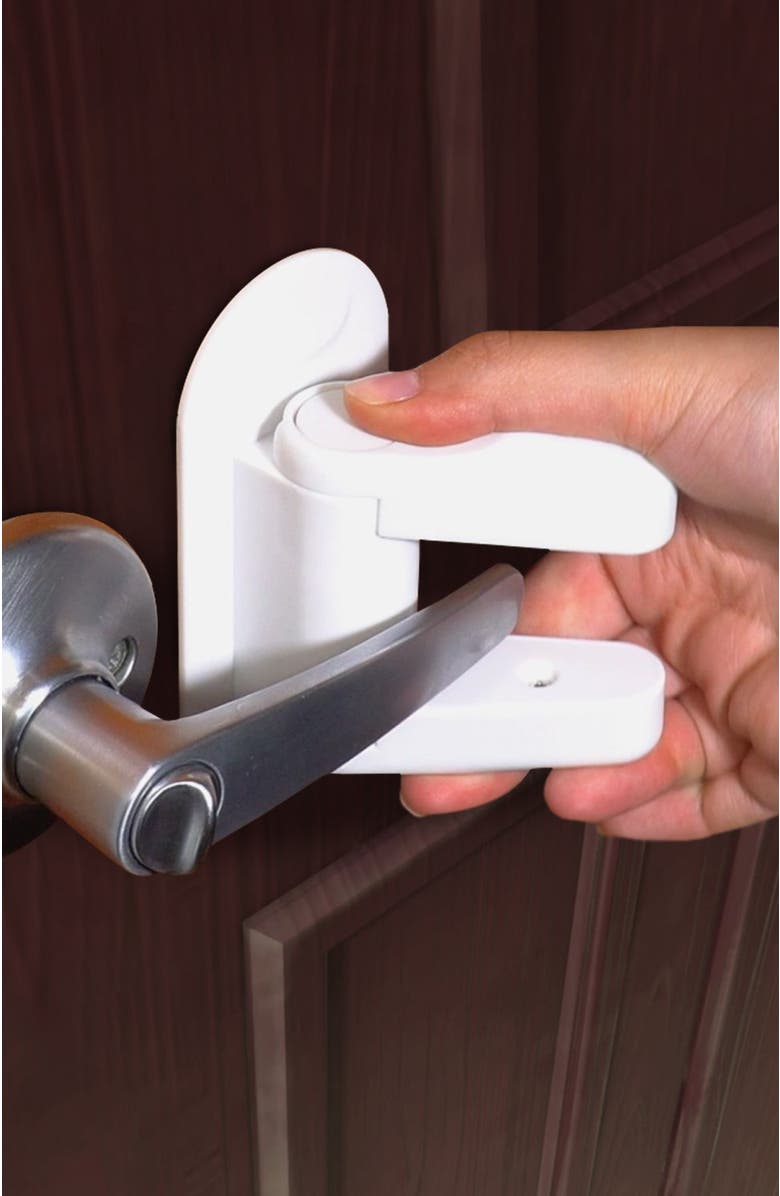 Jool Baby Door Lever Lock, Alternate, color, 4 Pack