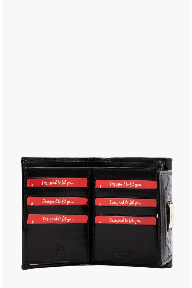 Honor Leather Wallet 215, Alternate, color, Black