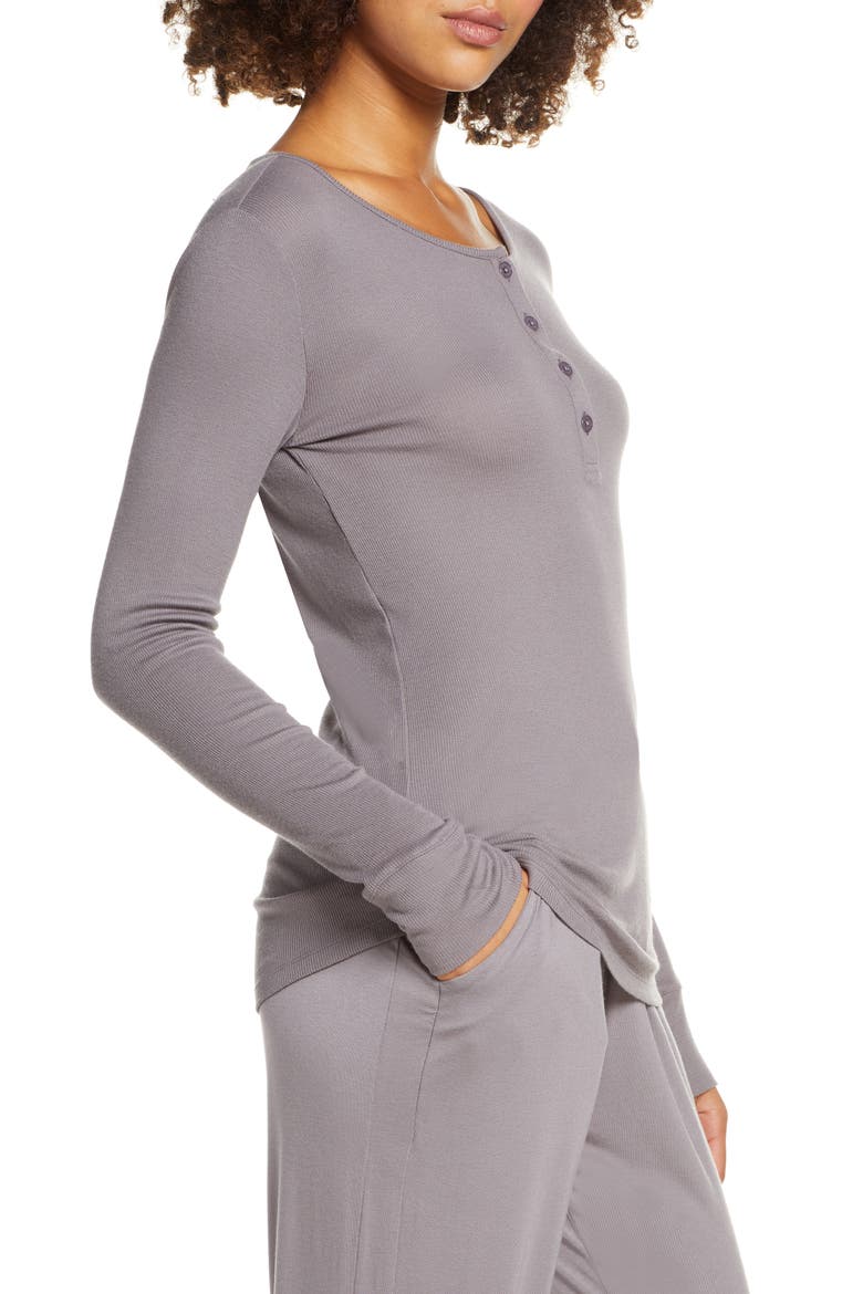 Lounge Henley Tee, Alternate, color, SHARK