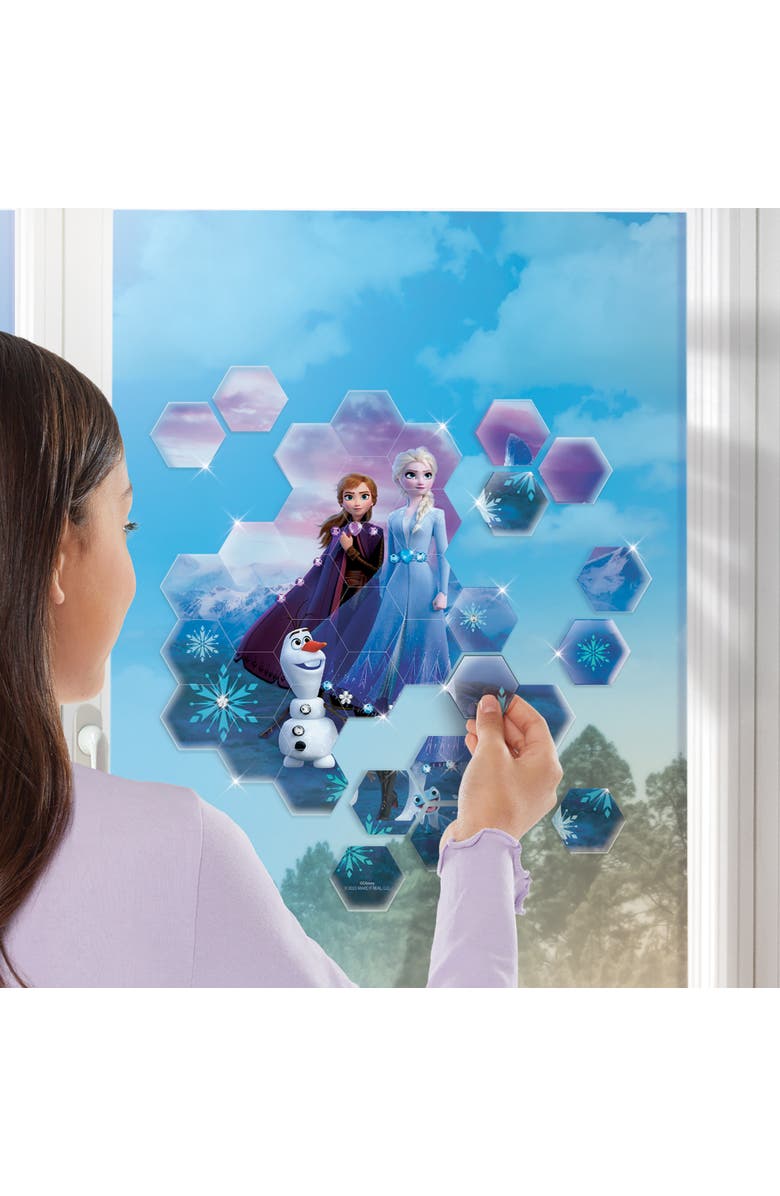 Disney Frozen Piece Window Art Mosaic Clings, Alternate, color, Multicolored