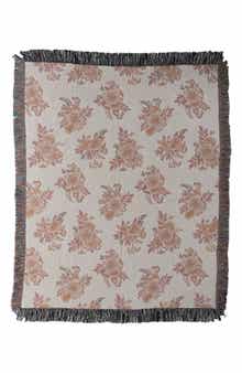 Deny Designs Avenie Cottage Garden Fringe Throw Blanket