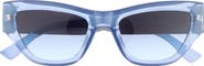 Vince Camuto 50mm Gradient Slim Cat Eye Sunglasses