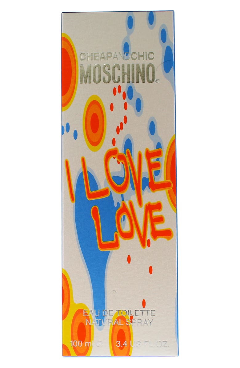 Moschino I Love Love Eau de Toilette, Alternate, color, Blue