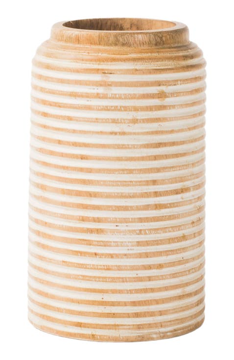 Etchra Vase - Rustic White