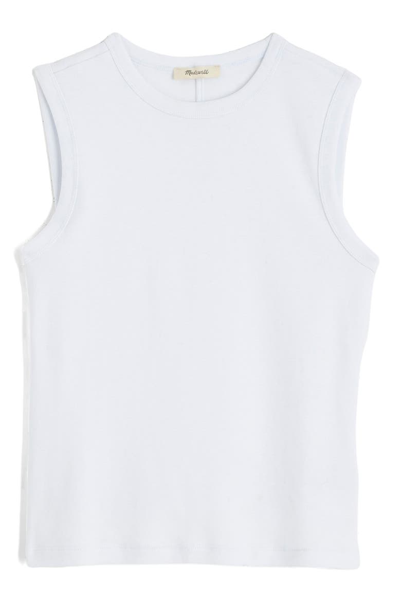 '90s Shell Tank, Alternate, color, WHITE