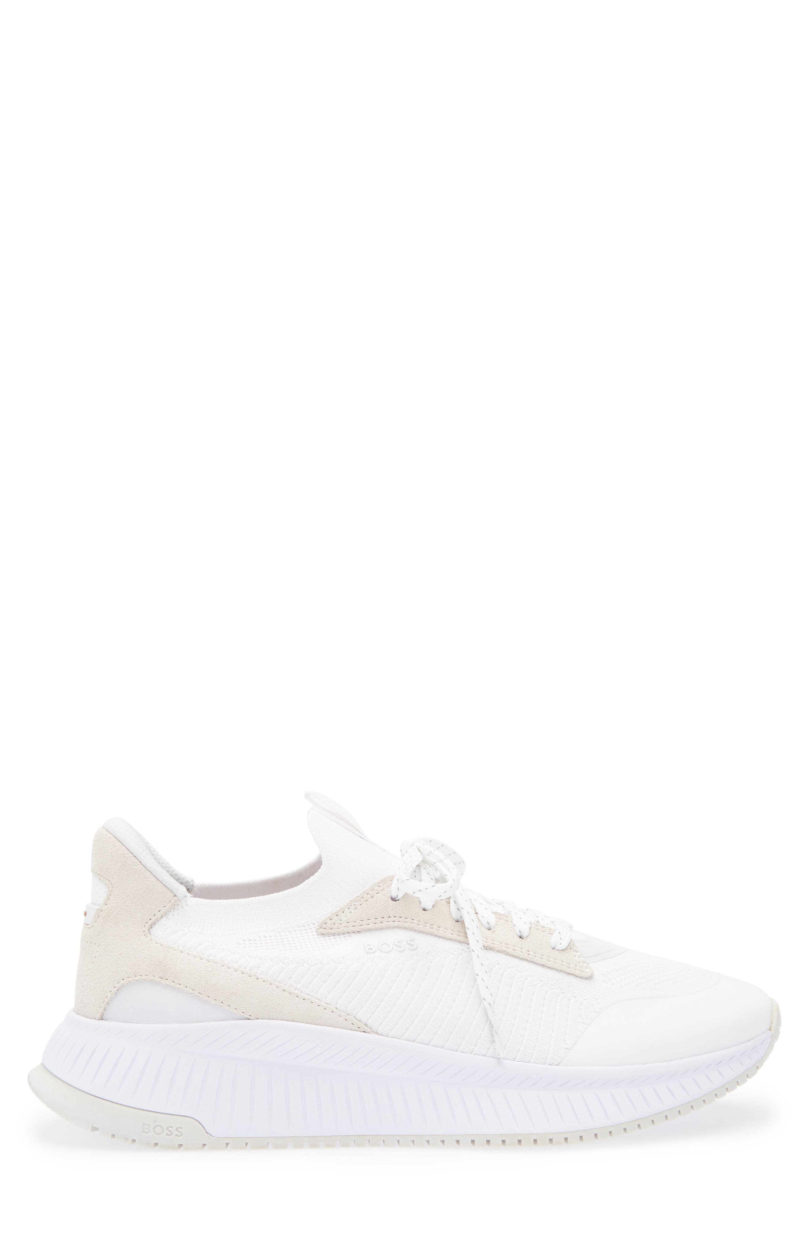 BOSS TTNM Evo Knit Sneaker, Alternate, color, White