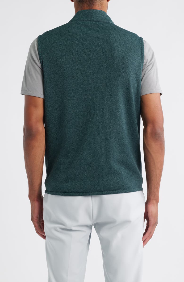 Peter Millar Crown Knit Vest, Alternate, color, Deep Verdant