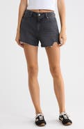 PAIGE Margot High Waist Cutoff Denim Shorts