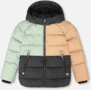 Deux par Deux Boy Colorblocked Puffy Winter Coat